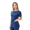 Zdravotnícka halenka VIVA, navy modrá – Perlička®