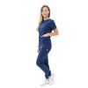 Zdravotnícka halenka VIVA, navy modrá – Perlička®