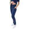 Zdravotnické kalhoty SISI SATTÉ Slim, navy modrá – Perlička®