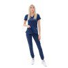 Zdravotnické kalhoty ZARA SATTÉ, navy modrá – Perlička®