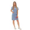 Zdravotnické šaty Mia SATTÉ® Bleděmodrá