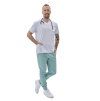Zdravotnické kalhoty MAX SATTÉ, blank blue – Perlička®