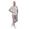 Zdravotnické kalhoty MAX SATTÉ, šedá – Perlička®