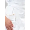 Zavinovací halenka ANABEL, bílá/zlatá – Perlička®