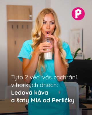 🫶 Každá sestřička potřebuje během služby alespoň chvilku pro sebe. Krok 1: Ledová káva ☕ Krok 2: Pohodlné šaty MIA 👗 A den...