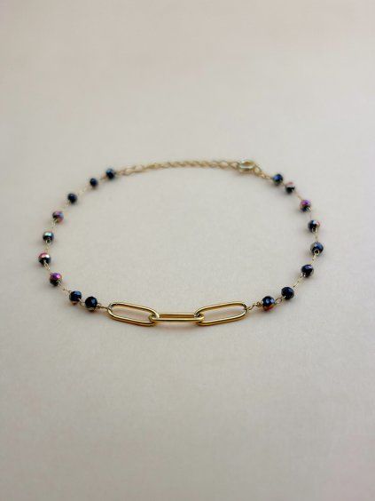 Náramek Simplicity Gold Chain | chirurgická ocel