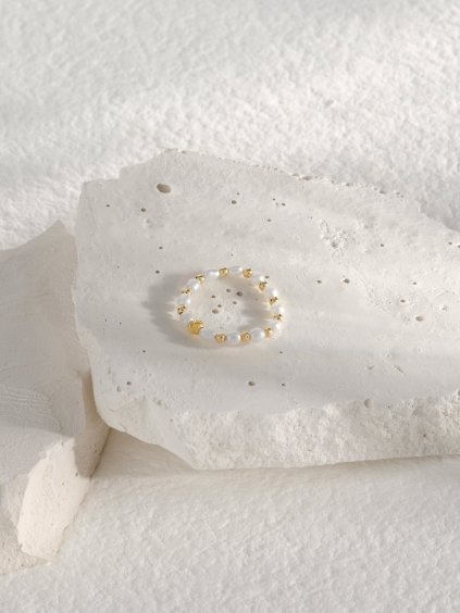 perlina prstynek lux pearls gold filled