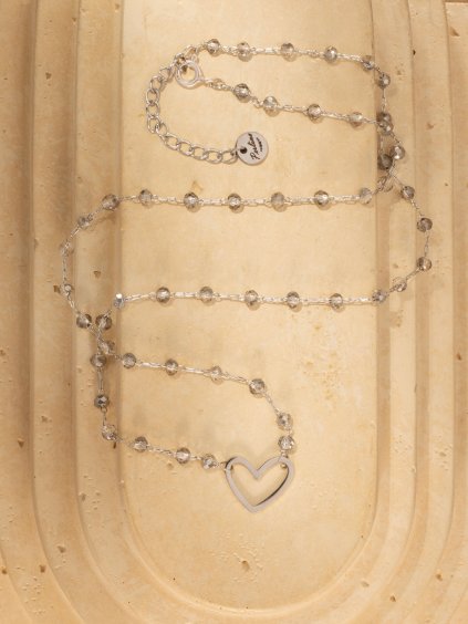 perlina nahrdelnik heart