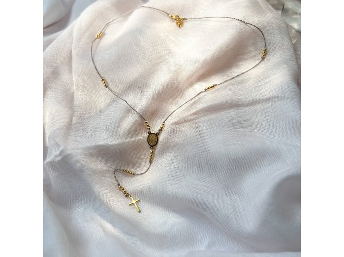 Rosary Silk gold