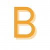 B