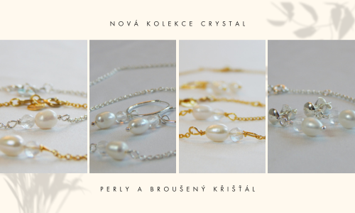 Nová kolekce minimalistických šperků CRYSTAL