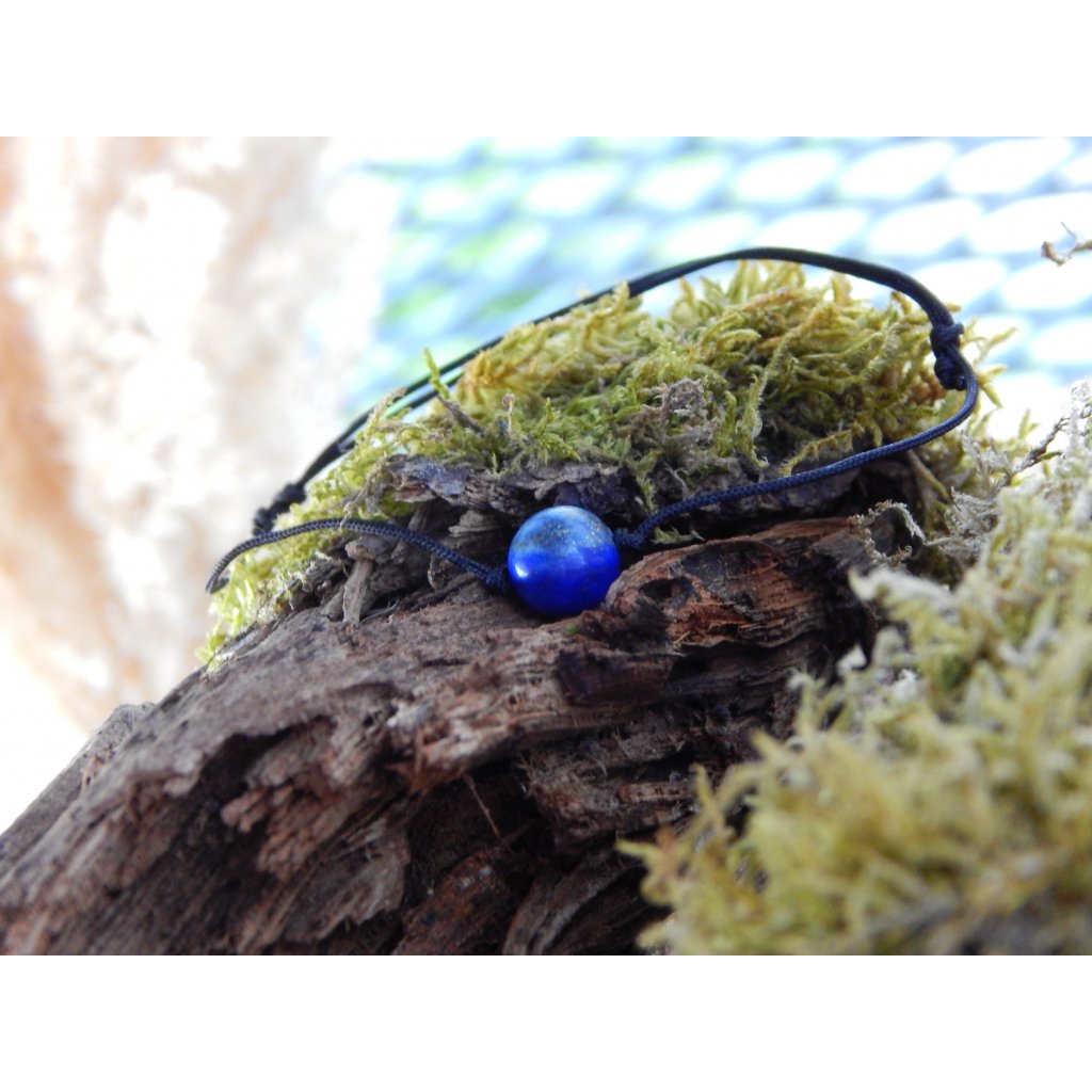 Provázkový náramek lapis lazuli S15006 | Perlomanie