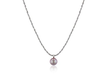 Stříbrný řetízek s perlou MING