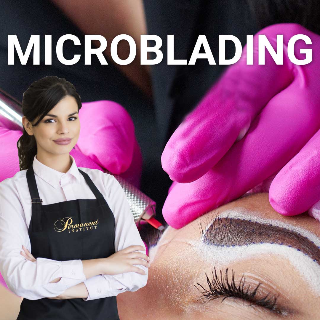 Microblading obočí - Vláskování