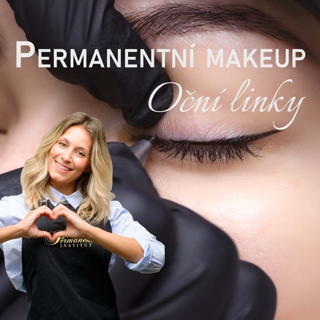 Permanentní makeup oční linky