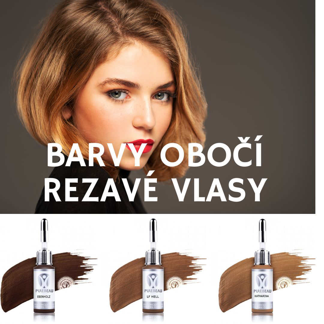 Jak vybrat barvu na obočí pro zákaznici s rezavými vlasy