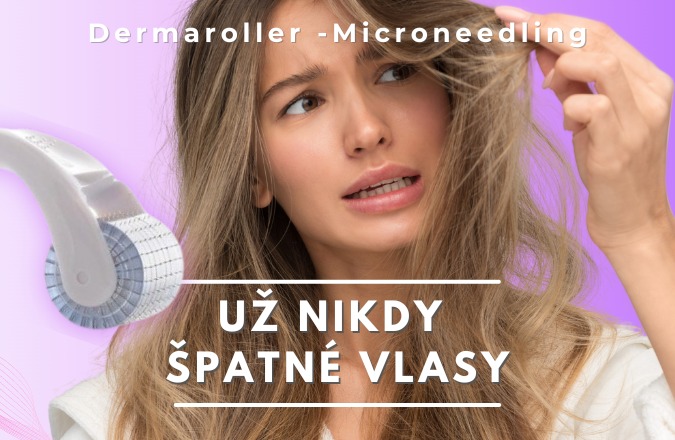 Vlasová mezoterapie: Proč Je Dermaroller na Vlasy Skvělý pro Muže i Ženy?