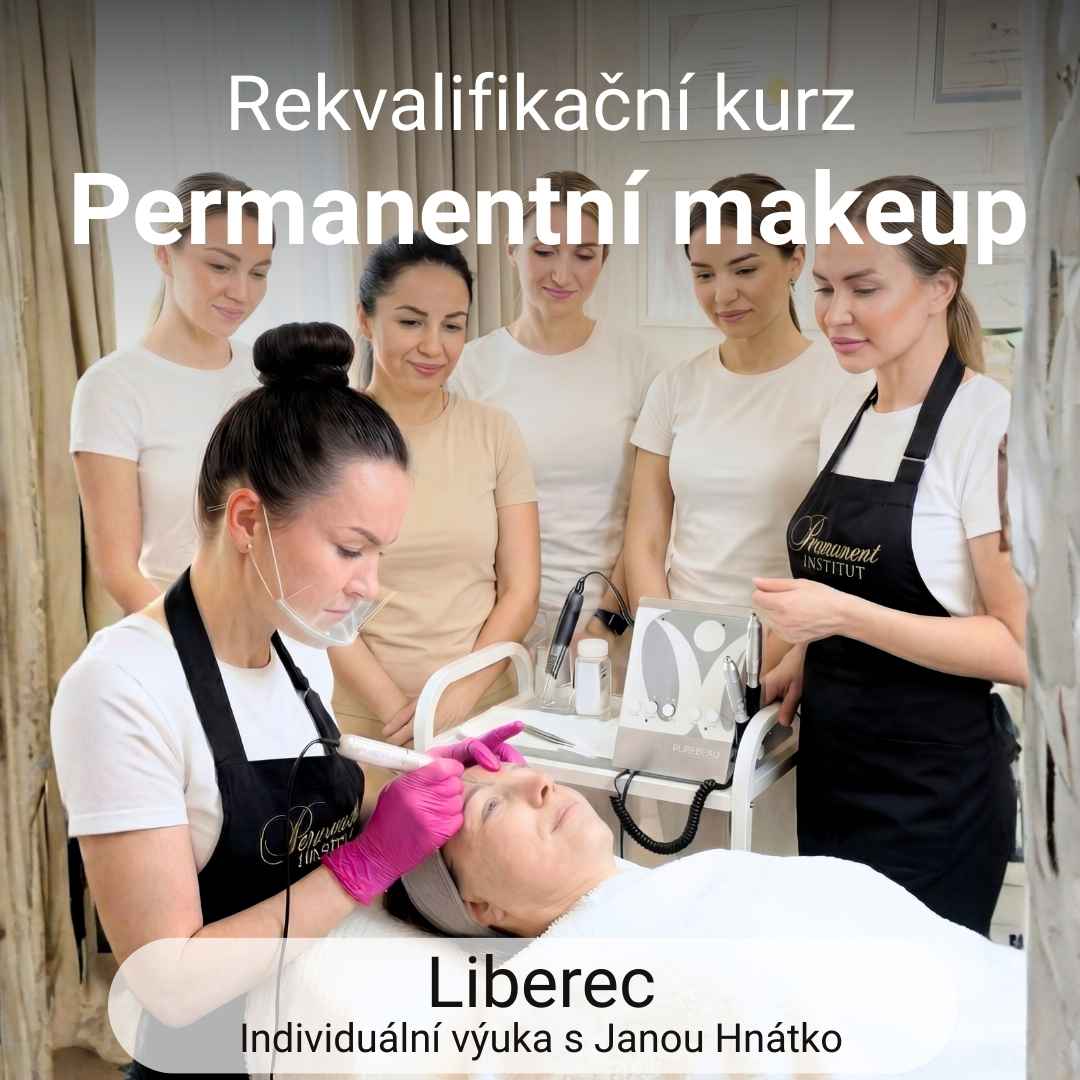 Rekvalifikační kurz permanentní makeup - Liberec