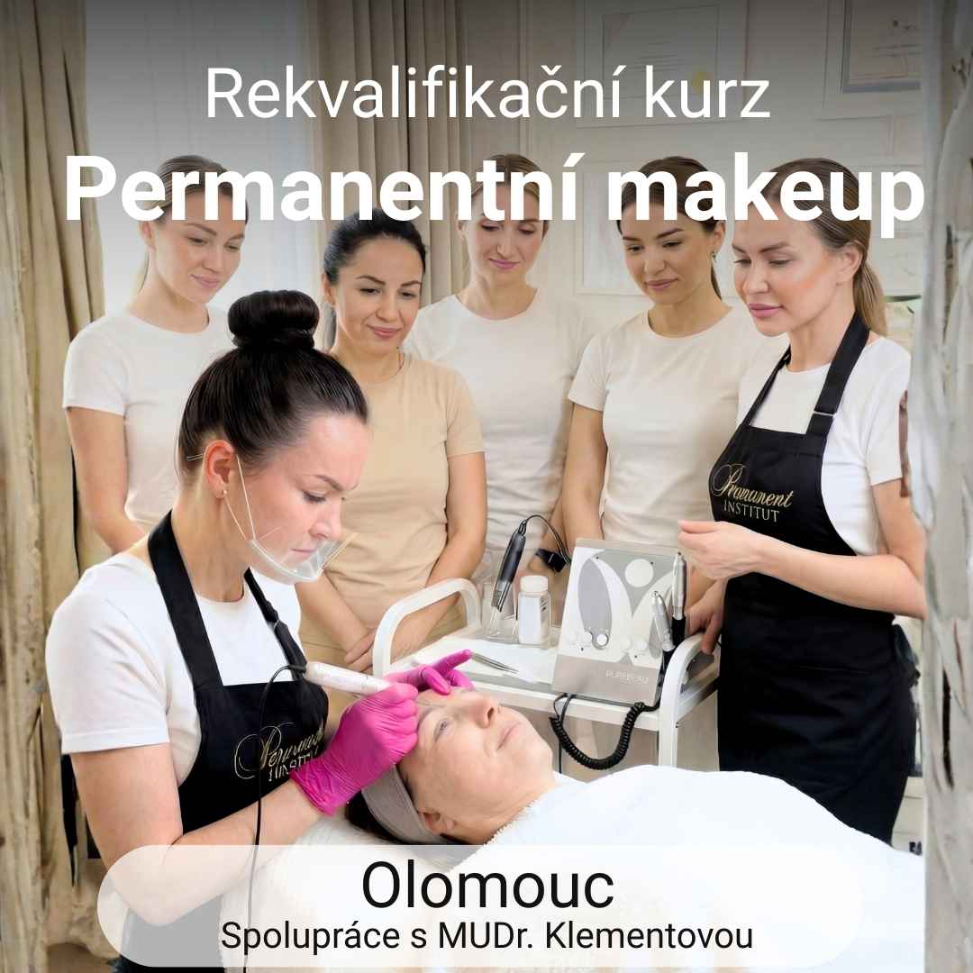 Rekvalifikační kurz permanentní makeup - Olomouc