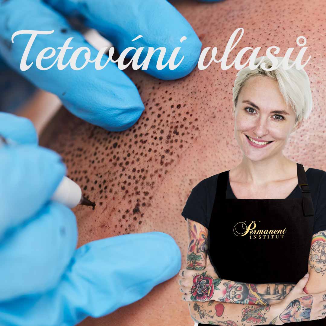 Tetování vlasů: Mikropigmentace vlasů