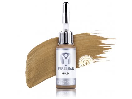 Purebeau Gold barva na oboci permanentni makeup