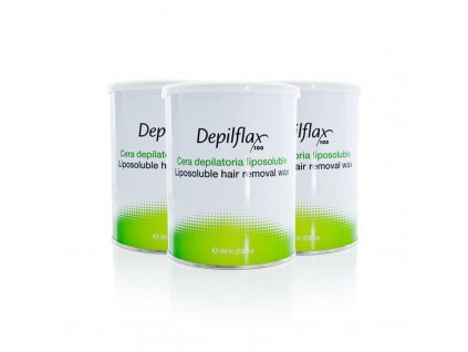 Depilflax 100 depilační vosk přírodní 800 ml