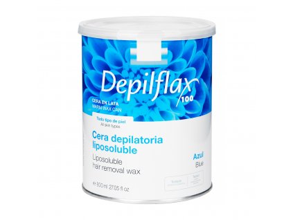 Depilační vosk Depilflax plechovka 800ml azulen