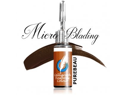 Purebeau MB Black Pearl barva na microblading oboci permanentni makeup