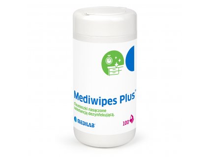 Mediwipes plus alkoholové ubrousky pro dezinfekci povrchů
