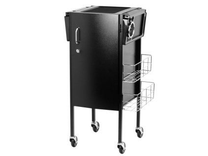 Gabbiano kadeřnický vozík deluxe 500 černý