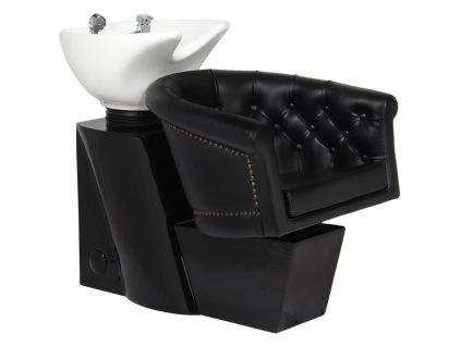 Kadeřnický mycí box Gabbiano Londýn černé