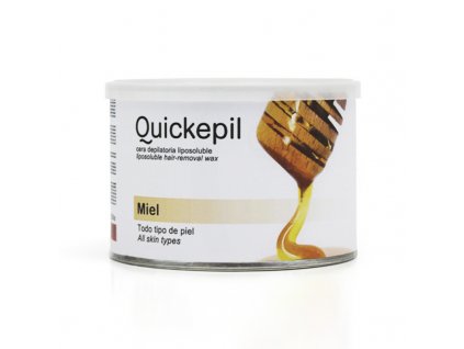 Quickepil depilační vosk plechovka med 400ml