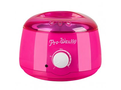 Ohřívač vosku Pro Wax 400ml, 100w růžová plechovka
