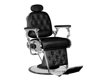 Holičské barber křeslo Gabbiano Francesco černé
