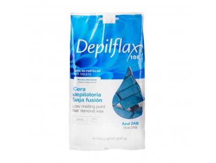 Depilflax tvrdý vosk bez proužků pro depilaci 1 kg azulen