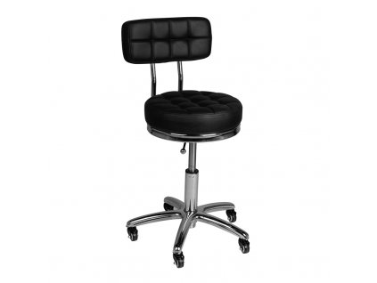 Kosmetická stolička am-877 černá