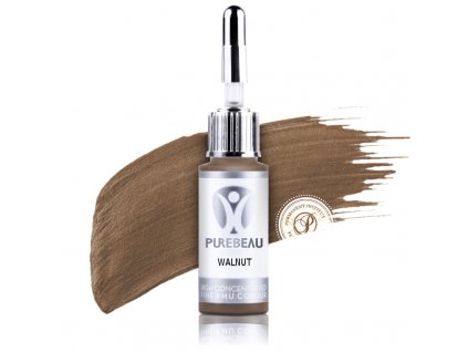 Purebeau Walnut barva na oboci permanentni makeup