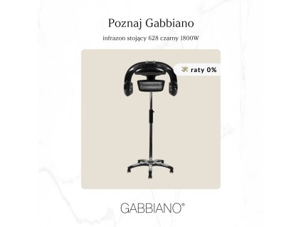 Gabbiano infrazon stojící 628 černá