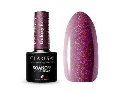 CLARESA Gel lak Galaxy Red 5g