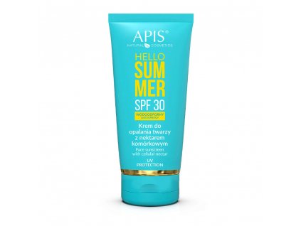 APIS Hello Summer Spf 30, opalovací krém na obličej s buněčným nektarem 50 ml