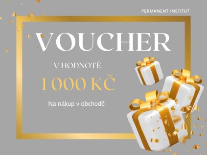 Voucher v hodnotě 1 000Kč