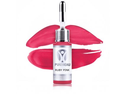 Purebeau Ruby Pink barva na rty permanentni makeup 2021
