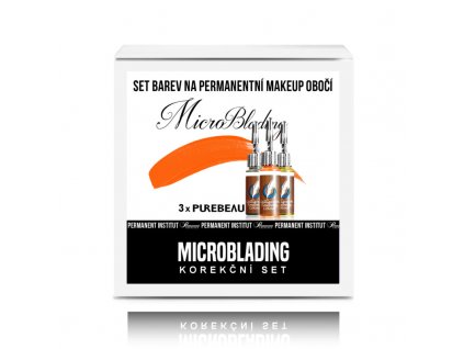 457 microblading korekcni set barev pmu purebeau