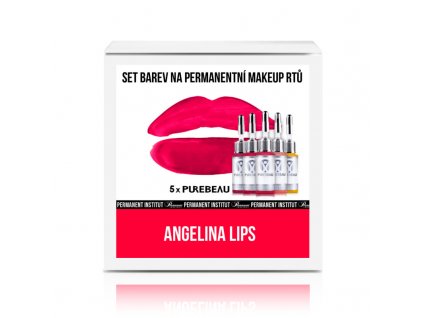 angelina lips set barev na permanentni makeup rtu g1