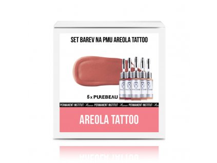 463 areola tattoo set barev pmu purebeau