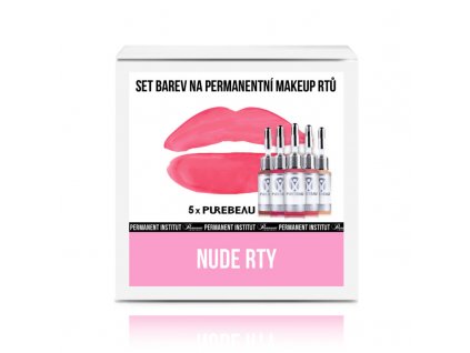 nude rty set barev na permanentni makeup g1