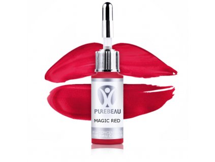 Purebeau Magic red barva na rty permanentni makeup