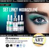 Modro-zelené oční linky - set barev PMU Purebeau