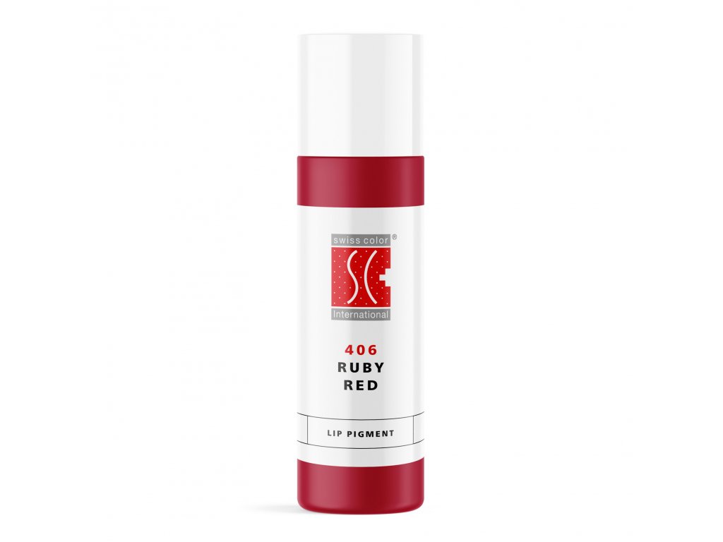 swiss color 406 ruby red 10ml