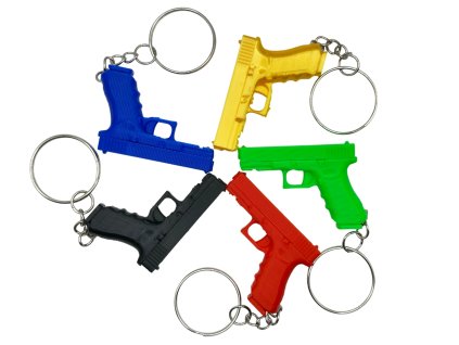 Klíčenka -  pistole